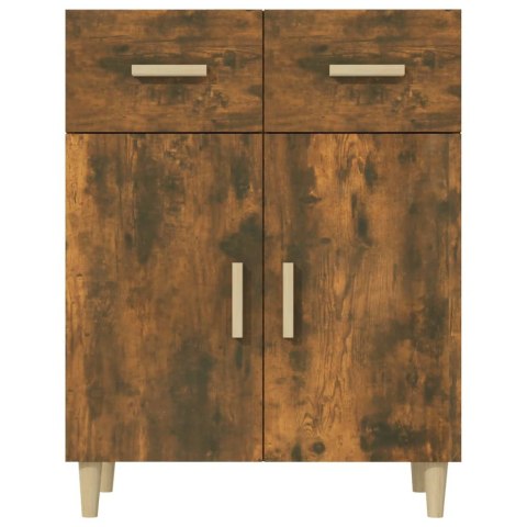 Szafka, przydymiony dąb, 69,5x34x89 cm, materiał drewnopochodny