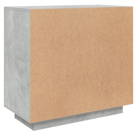 Szafka, szarość betonu, 80x40x75 cm, materiał drewnopochodny
