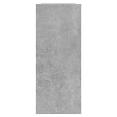 Regał na książki/przegroda, szarość betonu, 100x30x72 cm