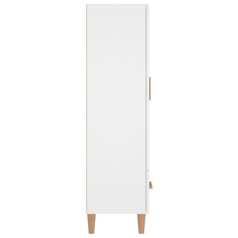 Szafka, biała, 70x31x115 cm, materiał drewnopochodny
