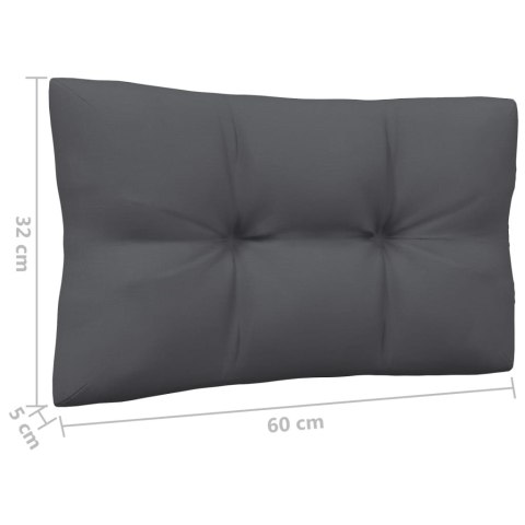 2-osobowa sofa ogrodowa z poduszkami, białe drewno sosnowe