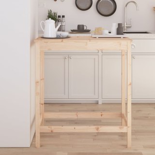Stolik barowy, 100x50x110 cm, lite drewno sosnowe