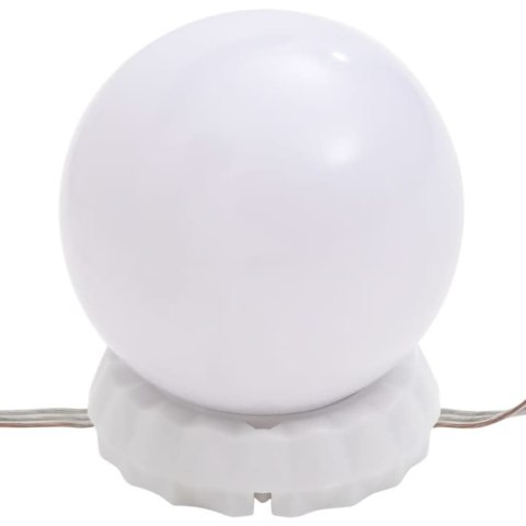 Toaletka z LED, przydymiony dąb, 86,5x35x136 cm