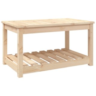 Stolik ogrodowy, 82,5x50,5x45 cm, lite drewno sosnowe