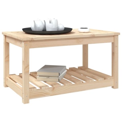 Stolik ogrodowy, 82,5x50,5x45 cm, lite drewno sosnowe