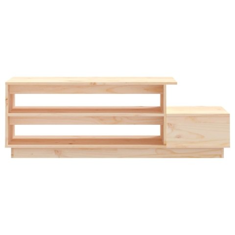 Stolik kawowy, 120x50x40,5 cm, lite drewno sosnowe