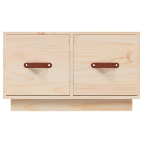 Stolik kawowy, 60x53x35 cm, lite drewno sosnowe