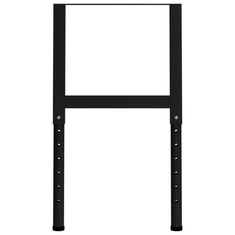 Regulowane ramy stołu roboczego, 2 szt., metal, 55x(69-95,5) cm