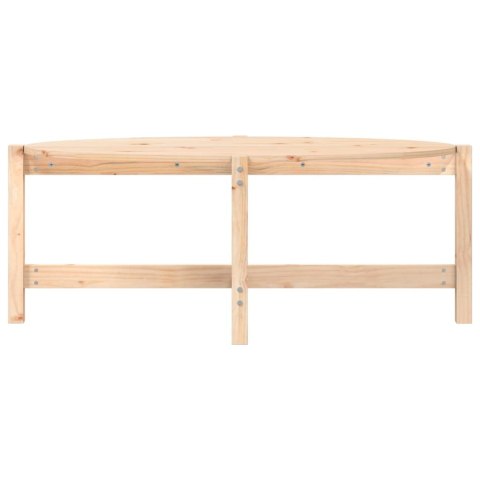 Stolik kawowy, 118x63x45 cm, lite drewno sosnowe