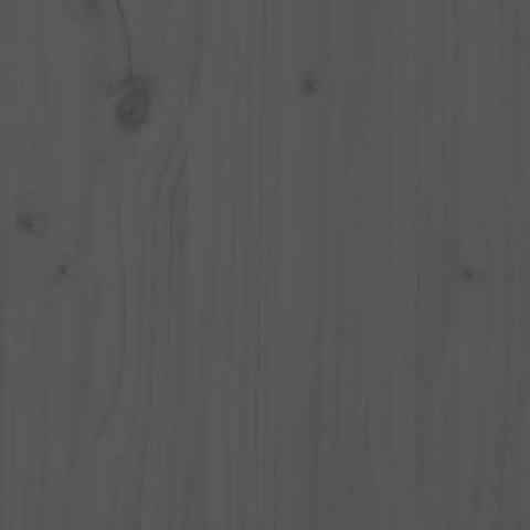 Komoda, szara, 100x40x75 cm, lite drewno sosnowe