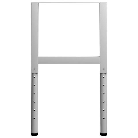 Regulowane ramy stołu roboczego, 2 szt., metal, 55x(69-95,5) cm