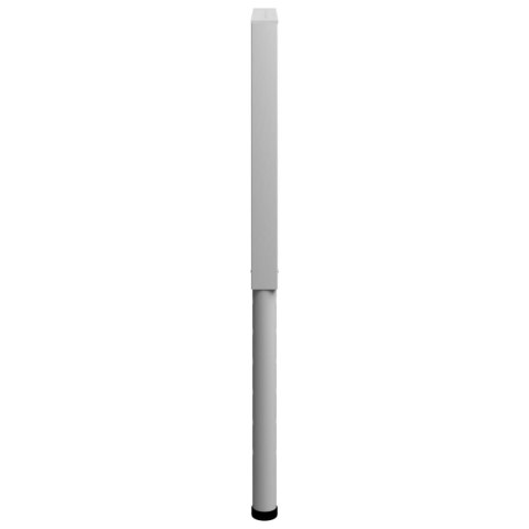Regulowane ramy stołu roboczego, 2 szt., metal, 55x(69-95,5) cm