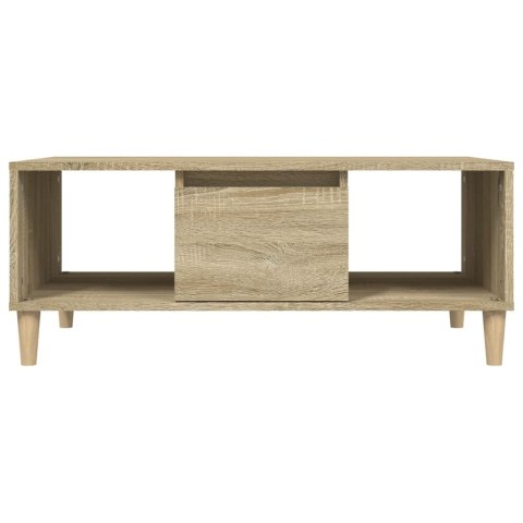 Stolik kawowy, dąb sonoma 90x50x36,5 cm materiał drewnopochodny