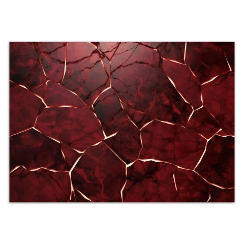 Fototapeta, Czerwona tekstura 3D - 200x140
