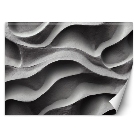 Fototapeta, Betonowe fale 3D - 100x70