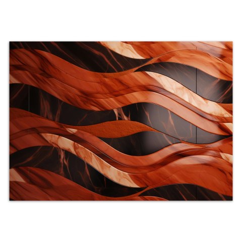 Fototapeta, Fale marmur tekstura - 100x70