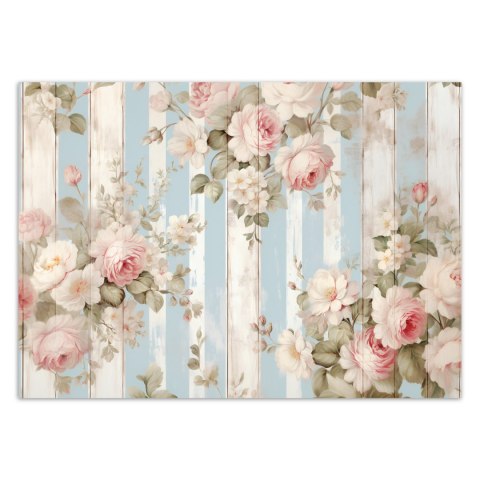 Fototapeta, Kwiaty Shabby Chic - 368x254