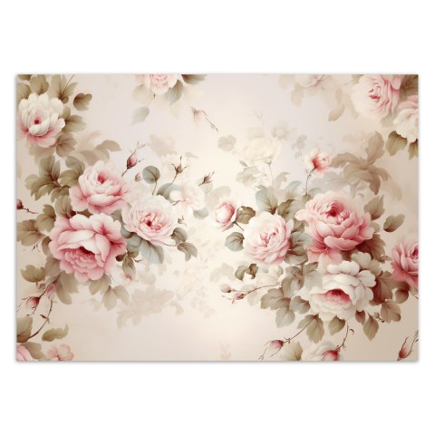 Fototapeta, Roże Shabby Chic - 368x254