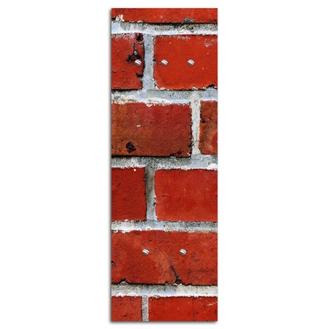 Wieszak, Abstrakcja cegła - 30x90