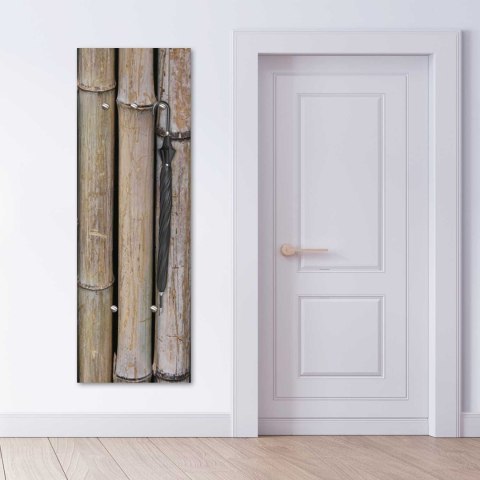 Wieszak, Szary bambus - 25x70