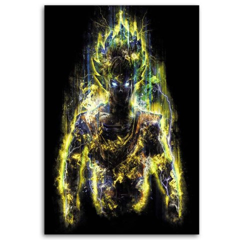 Obraz na płótnie, Goku bohater Anime Manga - 40x60
