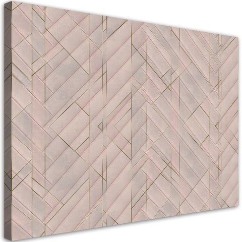Obraz na płótnie, Geometryczny wzór - 60x40