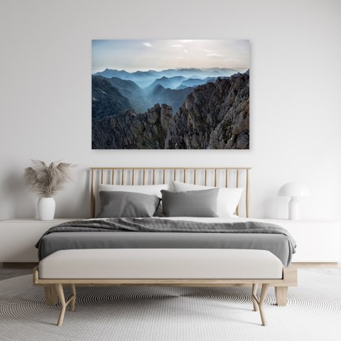 Obraz na płótnie, Góry krajobraz pejzaż - 120x80