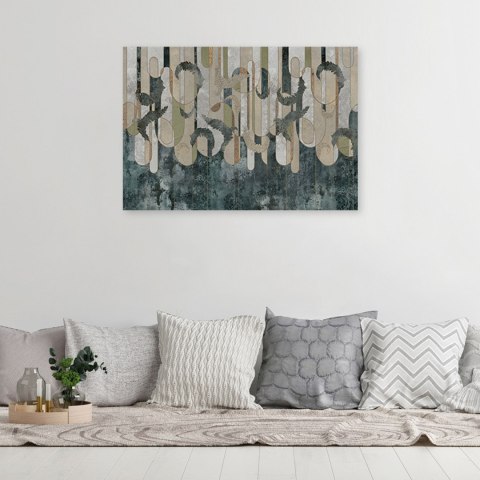 Obraz na płótnie, Abstrakcja roślinna natura - 100x70
