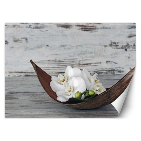 Fototapeta, Orchidea zen spa - 100x70
