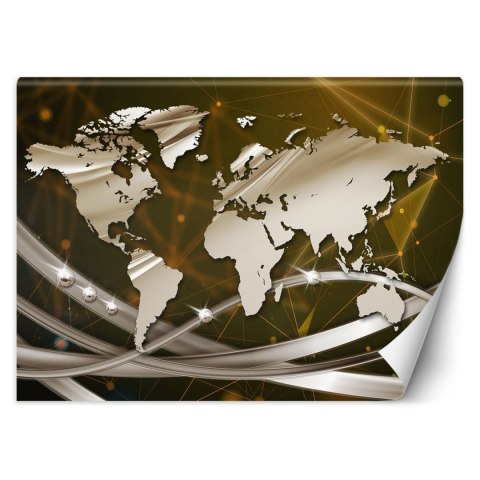 Fototapeta, Mapa świata - 350x245