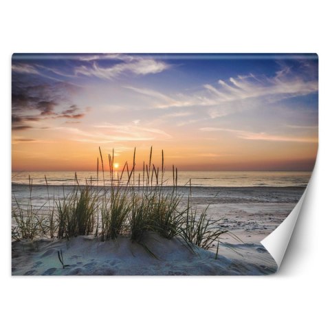 Fototapeta, Zachód słońca na plaży - 368x254