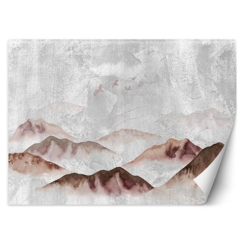 Fototapeta, Ptaki nad górami - 150x105