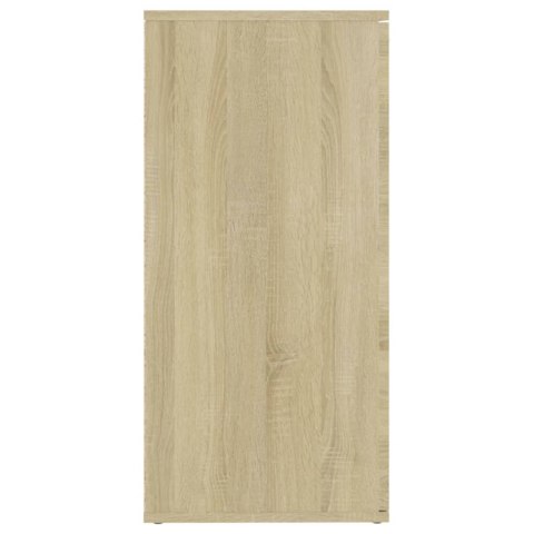 Szafka, dąb sonoma, 160x36x75 cm, płyta wiórowa