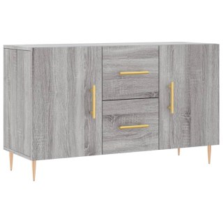 Komoda, szary dąb sonoma, 100x36x60 cm, materiał drewnopochodny