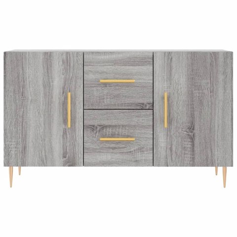 Komoda, szary dąb sonoma, 100x36x60 cm, materiał drewnopochodny