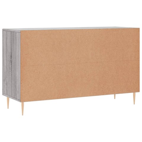 Komoda, szary dąb sonoma, 100x36x60 cm, materiał drewnopochodny