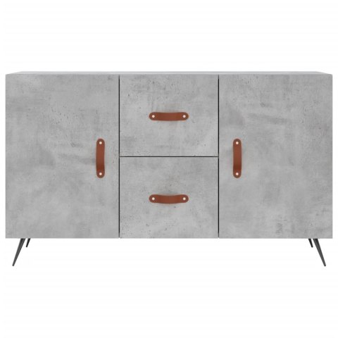 Komoda, szarość betonu, 100x36x60 cm, materiał drewnopochodny