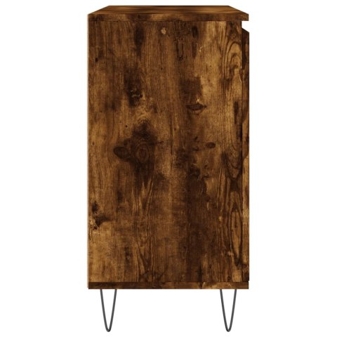 Szafka, przydymiony dąb, 104x35x70 cm, materiał drewnopochodny