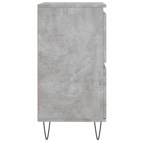 Komoda, szarość betonu, 60x35x70 cm, materiał drewnopochodny