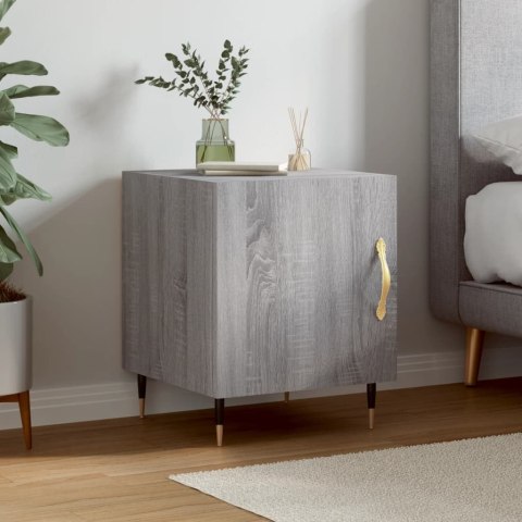 Szafka nocna, szary dąb sonoma, 40x40x50 cm
