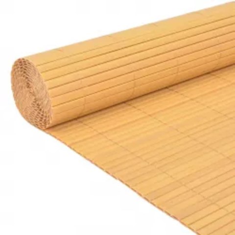 Ogrodzenie dwustronne, 110x500 cm, żółte