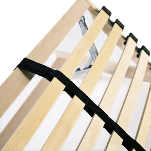 Stelaże do łóżek, 2 szt., 28 listew, 7 stref, 70 x 200 cm