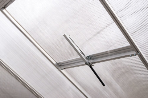 Szklarnia Sanus L-7 wymiar 2,2x2,9m H=2,15m 6,4m2 poliwęglan 6mm