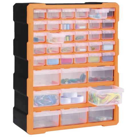 Organizer z 39 szufladkami, 38x16x47 cm