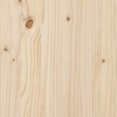 Przedłużenie obudowy kosza na śmieci, lite drewno sosnowe
