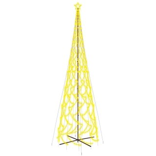 Choinka stożkowa, 3000 ciepłych białych LED, 230x800 cm