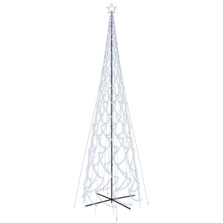 Choinka stożkowa, 3000 zimnych białych LED, 230x800 cm