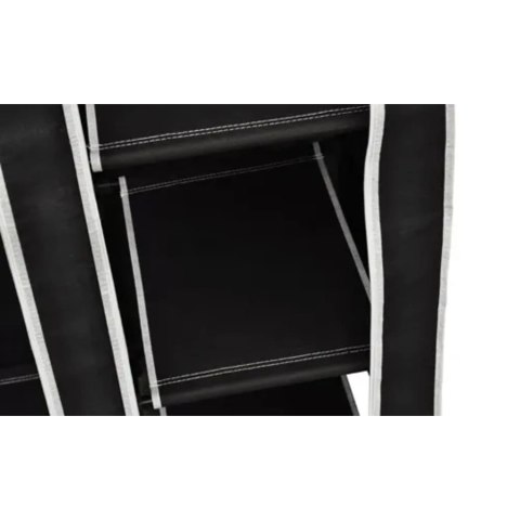 Składana szafa 110x45x175 cm, czarna