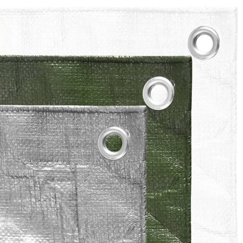 Plandeka, 180 g/m², 6x6 m, biała, HDPE