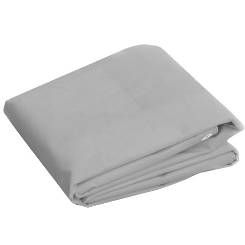 Plandeka, 260 g/m², 3x6 m, szara, HDPE